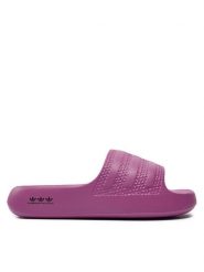 Adidas Klapki Adilette Ayoon IF9454 Fioletowy. Fioletowe klapki damskie Adidas, bez wzorów, z tworzywa sztucznego, bez obcasa, bez zapięcia. W wyprzedaży za 169.99 zł.