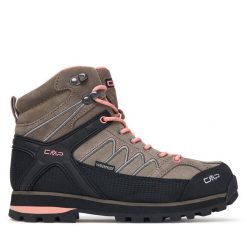 Trekkingi CMP. Brązowe obuwie trekkingowe damskie CMP, bez zapięcia. Za 629.99 zł.