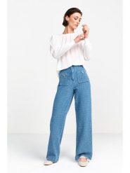 Rich & Royal Bluzka w kolorze białym rozmiar: XS. Białe bluzki damskie Rich & Royal, xs, bez wzorów, bez kołnierzyka, bez ramiączek. Za 125.85 zł.