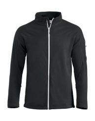 Clique Ducan rozpinana kurtka unisex z poliestru szczotkowanego – black. Czarne kurtki damskie CLIQUE, l, bez wzorów, bez kaptura. Za 240.14 zł.