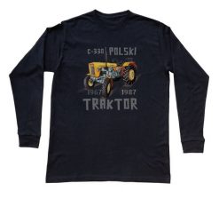 Ursus C-330 — bluzka z długim rękawem (Rozmiar: XS (dorosła); Kolor koszulki: czarny; Rodzaj nadruku: Ursus C-330). Czarne bluzki damskie nikiniki, s, bez wzorów, z bawełny, bez kołnierzyka, bez ramiączek. Za 99.00 zł.