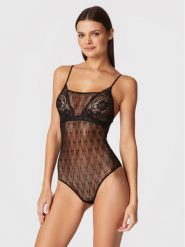 Pinko Body Brunilde AI 22-23 BLK01 1G17YW Y7ES Czarny. Czarne body i gorsety Pinko, bez wzorów, z syntetyku. Za 899.99 zł.
