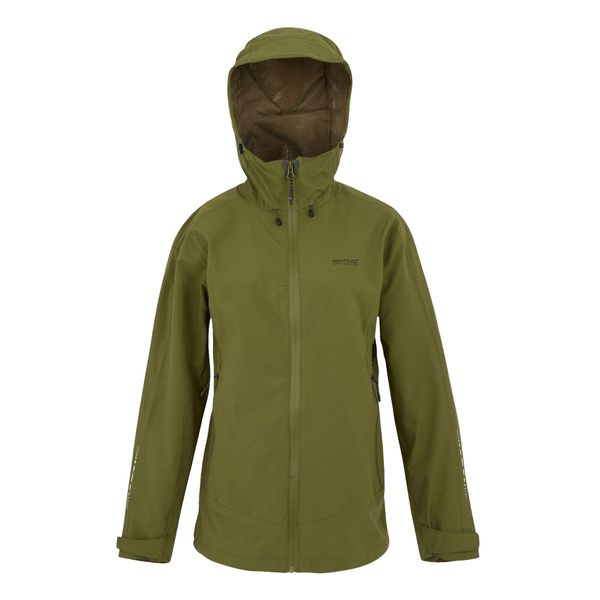 Kurtka Wodoodporna Damska Okara. Zielone kurtki damskie Regatta, xl, bez wzorów, bez kaptura. Za 191.99 zł.