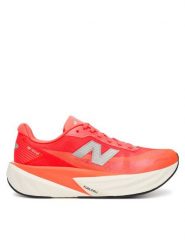 New Balance Buty do biegania FuelCell Rebel v5 WFCXL5A Czerwony. Czerwone obuwie sportowe damskie New Balance, z materiału, bez zapięcia, do biegania. Za 649.99 zł.