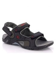 Kimberfeel Sandały "Scala" w kolorze czarnym rozmiar: 36. Czarne sandały damskie Kimberfeel, bez wzorów, z otwartym noskiem, bez obcasa, bez zapięcia. Za 121.99 zł.