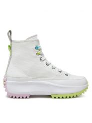 Converse Sneakersy Run Star Hike A09836C Biały. Białe obuwie sportowe damskie Converse, z materiału, bez zapięcia. W wyprzedaży za 359.99 zł.