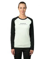Hannah Koszulka w kolorze czarno-białym rozmiar: 42. Białe bluzki damskie Hannah, bez wzorów, bez kołnierzyka, bez ramiączek. Za 159.95 zł.