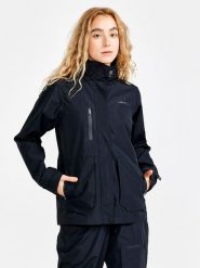 Craft Kurtka kolarska "ADV Bike Ride Hydro" w kolorze czarnym rozmiar: L. Czarne kurtki sportowe damskie Craft, l, bez wzorów, bez kaptura. Za 245.96 zł.