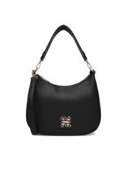 Nine West Torebka CEO-NANCY-H241690 Czarny. Czarne torebki klasyczne damskie Nine West, z materiału, bez dodatków. Za 229.99 zł.