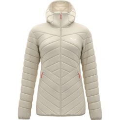 Kurtka zimowa damska Salewa Brenta Rds Dwn W Jkt. Białe kurtki damskie Salewa, na zimę, bez wzorów, z materiału, bez kaptura. Za 1,076.10 zł.
