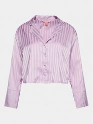 Hunkemöller Koszulka piżamowa 203168 Fioletowy Comfortable Fit. Fioletowe koszule nocne i halki Hunkemöller, bez wzorów, z syntetyku, bez ramiączek. Za 89.99 zł.