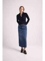 Maison Héritage Cashmere Kaszmirowy sweter w kolorze czarnym rozmiar: XL. Czarne swetry klasyczne damskie Maison Héritage Cashmere, xl, z kaszmiru, bez kołnierzyka. Za 437.17 zł.