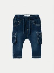 NAME IT Jeansy 13230842 Granatowy Baggy Fit. Niebieskie jeansy chłopięce Name it, z bawełny. Za 59.99 zł.