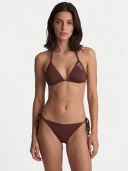 EA7 Emporio Armani Bikini 7W000318 AF20663 U6067 Brązowy. Brązowe bikini EA7 Emporio Armani, bez wzorów, z syntetyku. Za 329.99 zł.