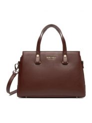 Nine West Torebka CEO-MAINE-LDA8203 Brązowy. Brązowe torebki klasyczne damskie Nine West, z materiału, bez dodatków. Za 279.99 zł.