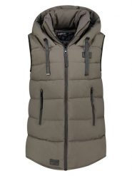 ANAPURNA Kamizelka pikowana "Dolbana" w kolorze khaki rozmiar: XL. Brązowe kamizelki damskie ANAPURNA, xl, bez wzorów, bez kaptura. Za 173.99 zł.