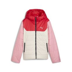 Młodzieżowa kurtka ocieplana Essentials z kapturem PUMA Alpine Snow White. Biała kurtki damskie Puma, m, bez wzorów, z kapturem. Za 299.00 zł.