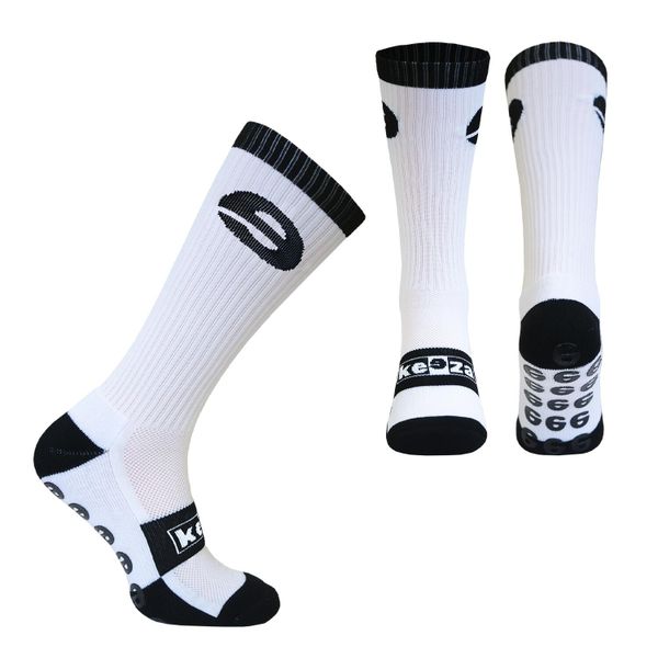 Skarpety antypoślizgowe KEEZA 2.0. Białe skarpetki damskie KEEZA, bez wzorów. Za 41.00 zł.