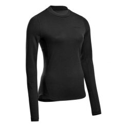 Bluzka sportowa do biegania z wełną merino damska CEP Cold Weather. Czarne koszulki sportowe damskie CEP, s, bez wzorów, z wełny, bez ramiączek, do biegania. Za 299.00 zł.