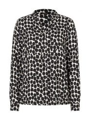 More & More Bluzka w kolorze biało-czarnym rozmiar: 34. Białe bluzki damskie More & More, bez wzorów, bez kołnierzyka, bez ramiączek. Za 87.19 zł.