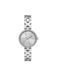 Armani Exchange Zegarek Ava AX5830 Srebrny. Szare, analogowe zegarki damskie Armani Exchange, srebrne. Za 789.99 zł.