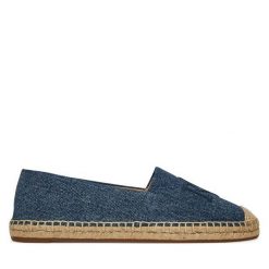 Espadryle LAUREN RALPH LAUREN. Niebieskie espadryle damskie Lauren Ralph Lauren, bez wzorów, bez obcasa. Za 329.99 zł.