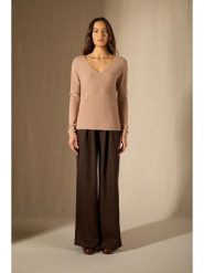 Perfect Cashmere Kaszmirowy sweter "Golipse" w kolorze karmelowym rozmiar: L. Brązowe swetry klasyczne damskie Perfect Cashmere, l, z kaszmiru, bez kołnierzyka. Za 369.99 zł.