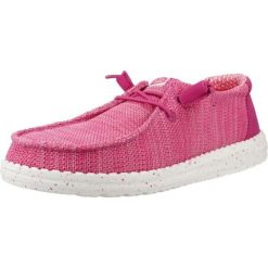 HEYDUDE Damskie Mokasyny Wendy Stretch Sox. Białe mokasyny damskie Hey dude, z materiału, bez obcasa. Za 259.00 zł.