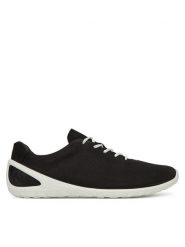 ECCO Sneakersy Biom Lite 80240302001 Czarny. Czarne obuwie sportowe damskie ECCO, z nubiku, bez zapięcia. Za 289.99 zł.