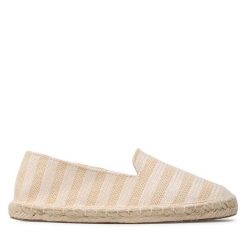 Espadryle Jenny Fairy. Brązowe espadryle damskie Jenny Fairy, bez wzorów, bez obcasa. Za 99.99 zł.