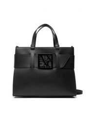 Armani Exchange Torebka 942689 0A874 00020 Czarny. Czarne torebki klasyczne damskie Armani Exchange, ze skóry, bez dodatków. Za 749.99 zł.