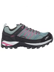 CMP Buty trekkingowe "Rigel" w kolorze błękitno-różowym rozmiar: 40. Niebieskie obuwie trekkingowe damskie CMP, z materiału, bez zapięcia. Za 303.06 zł.