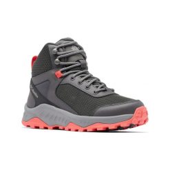 Buty turystyczne damskie Columbia Trailstorm Ascend Mid Wp. Szare obuwie trekkingowe damskie Columbia, bez zapięcia. W wyprzedaży za 329.00 zł.