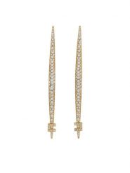 Elisabetta Franchi Kolczyki OR-31A-56E2-V300 Złoty. Żółte kolczyki damskie Elisabetta Franchi, metalowe. Za 1,299.00 zł.