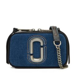Torebka Marc Jacobs. Niebieskie torebki wieczorowe damskie Marc Jacobs, bez wzorów, z denimu, bez dodatków. Za 1,079.00 zł.