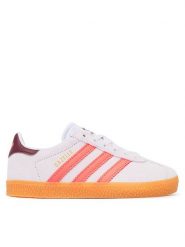 Adidas Sneakersy Gazelle Paris 2024 KI7133 Fioletowy jasny. Fioletowe buty sportowe dziewczęce Adidas, ze skóry, bez zapięcia. Za 279.99 zł.