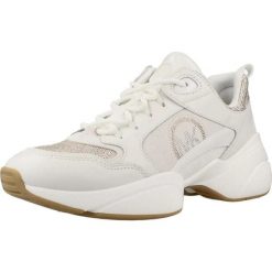 Buty MICHAEL KORS 43T6BWFS3L Biały. Białe obuwie trekkingowe damskie Michael Kors Access, ze skóry, bez zapięcia. Za 852.99 zł.