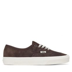 Tenisówki Vans. Brązowe trampki damskie Vans, bez wzorów, bez zapięcia. Za 399.99 zł.