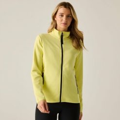 Bluza polarowa damska Florena z zamkiem błyskawicznym. Żółte bluzy damskie Regatta, m, bez wzorów, z dzianiny, bez kaptura. Za 237.60 zł.