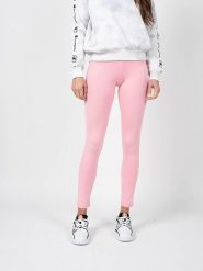 Legginsy fitness damskie. Czerwone legginsy damskie Champion, xs, bez wzorów, z bawełny. Za 124.00 zł.