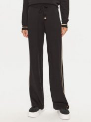 Liu Jo Sport Spodnie materiałowe TF4315 MS63L Czarny Regular Fit. Czarne spodnie materiałowe damskie Liu Jo Sport, bez wzorów, z materiału. Za 289.99 zł.