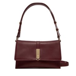 Torebka Tommy Hilfiger. Czerwone torebki klasyczne damskie Tommy Hilfiger, bez dodatków. Za 319.99 zł.