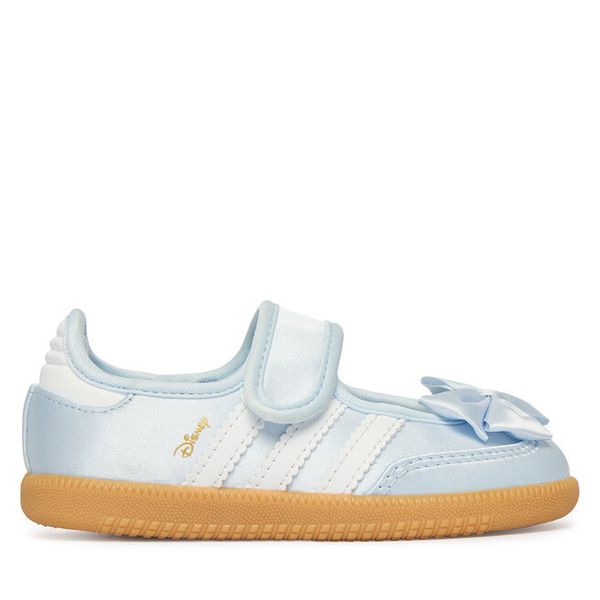 Baleriny adidas. Niebieskie baleriny dziewczęce Adidas, bez wzorów, bez obcasa, bez zapięcia. Za 239.99 zł.