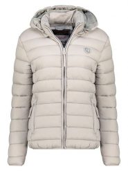 Geographical Norway Kurtka pikowana "Atikotal" w kolorze jasnoszarym rozmiar: XXL. Szare kurtki damskie Geographical Norway, xxl, bez wzorów, bez kaptura. Za 130.99 zł.