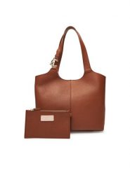 Coccinelle Torebka Hand Grained L E1 SHA 11 02 01 Brązowy. Brązowe torebki klasyczne damskie Coccinelle, ze skóry, bez dodatków. Za 1,299.00 zł.