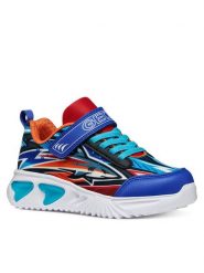 Geox Sneakersy J Assister Boy J45DZB 02ACE C0685 M Niebieski. Niebieskie buty sportowe chłopięce Geox, z materiału, bez zapięcia. Za 229.99 zł.