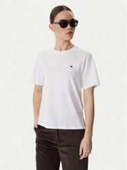 Weekend Max Mara T-Shirt Venaco 2615971031 Biały Relaxed Fit. Białe t-shirty damskie Weekend Max Mara, s, bez wzorów, z bawełny, bez kołnierzyka. Za 389.99 zł.