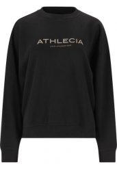 Bluza damska Athlecia Atkins. Brązowe bluzy damskie Athlecia, z aplikacjami, z bawełny, bez kaptura. Za 169.50 zł.