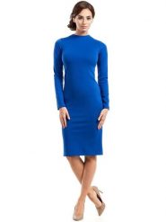 Stylove Sukienka w kolorze niebieskim rozmiar: L. Niebieskie sukienki damskie Stylove, bez wzorów, bez ramiączek. Za 145.94 zł.