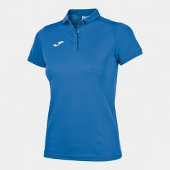 Koszulka polo do tenisa damska Joma Hobby. Niebieskie koszulki damskie Joma, xl, bez wzorów, bez kołnierzyka, bez ramiączek. W wyprzedaży za 107.80 zł.